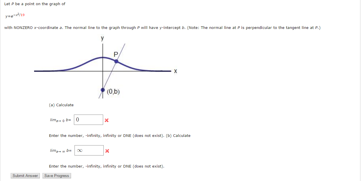 Let P Be A Point On The Graph Of Y E X2 19 With Chegg Com