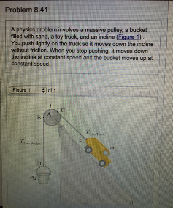 Solved Problem 8.41 A physics problem involves a massive