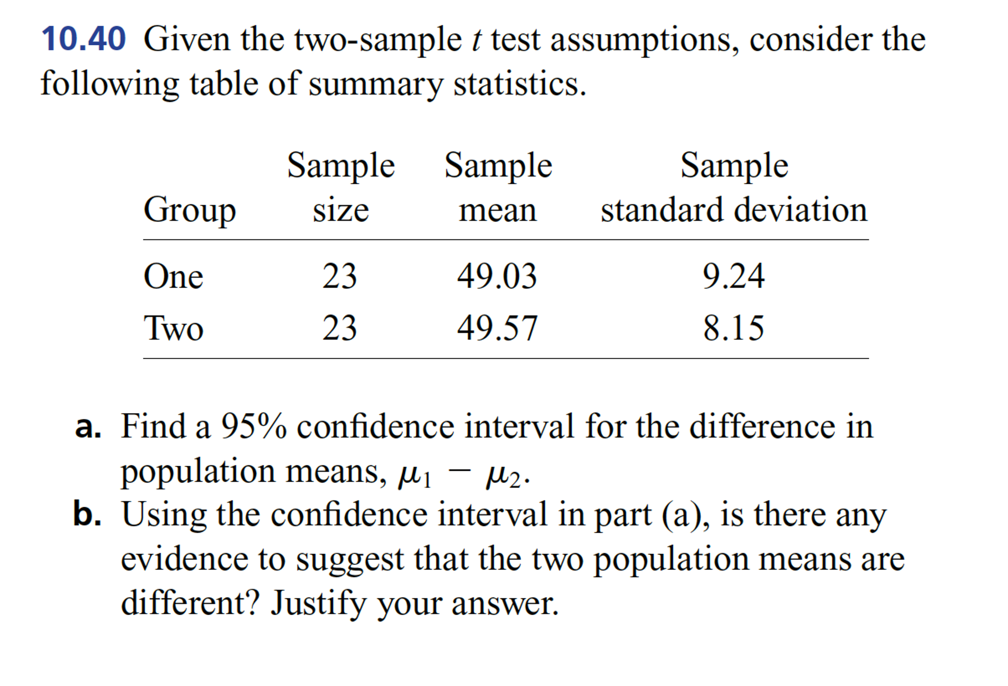 Two Sample t Test. One-Sample t-Test. Mean difference Test. One-Sample t-Test Table.