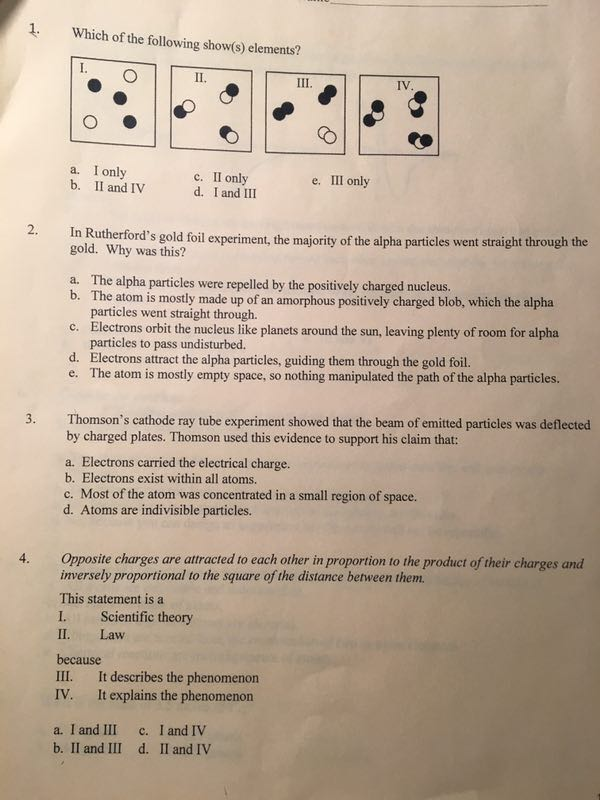 Solved 1 Which Of The Following Show S Elements Nf Chegg Com