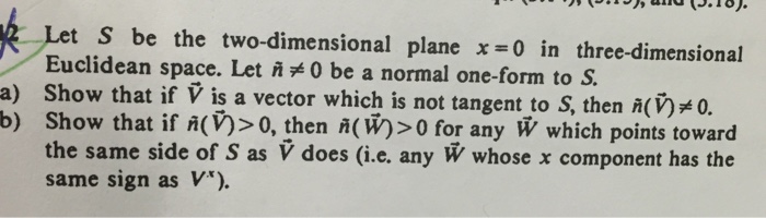 Solved Let S Be The Two Dimensional Plane X 0 In Three Chegg Com