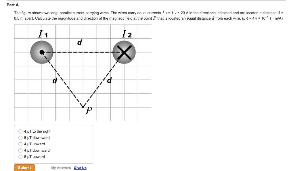 Solved Part A The Figure Shows Two Long Parallel Current Chegg Solved Part A The Figure Shows Two Long Parallel Current Chegg