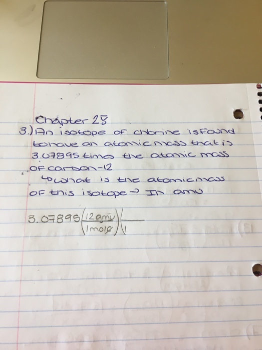 Average atomic mass of carbon-12