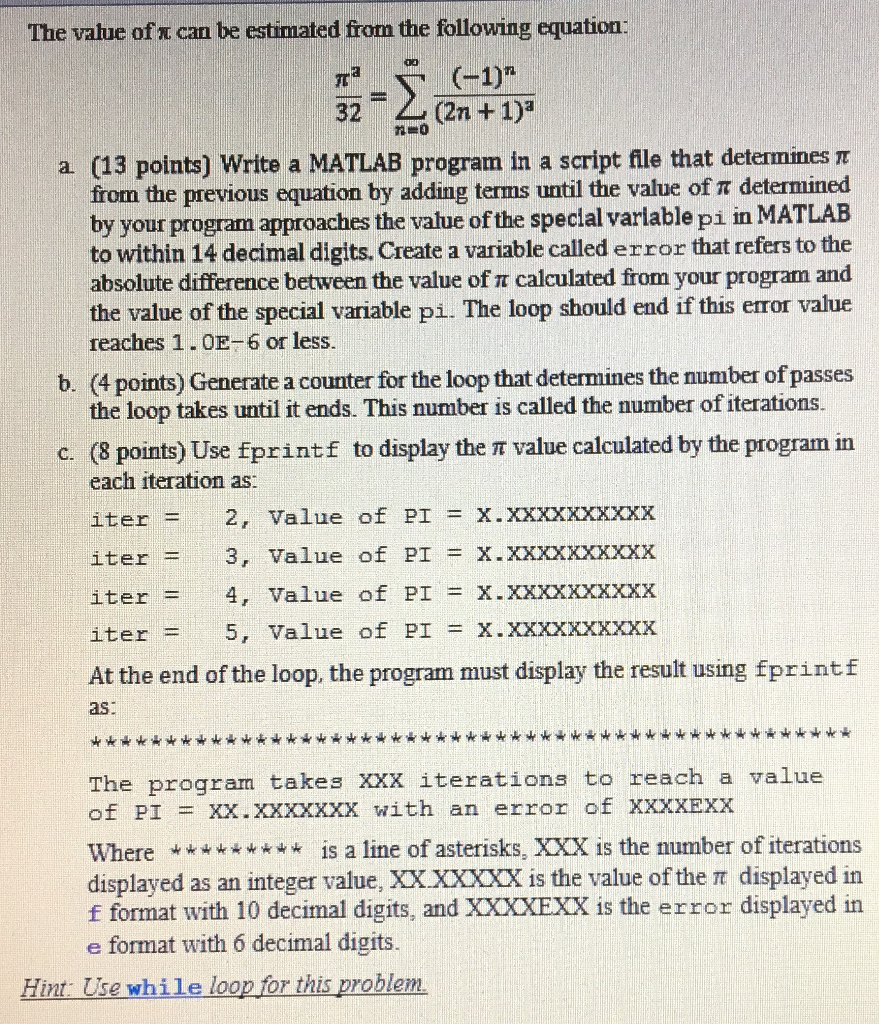 The Value Of It Can Be Estimated From The Following Chegg Com