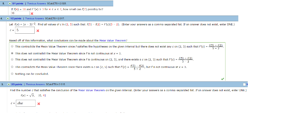 5 If F 4 10 And F X 3 For 4 X 7 How Chegg Com