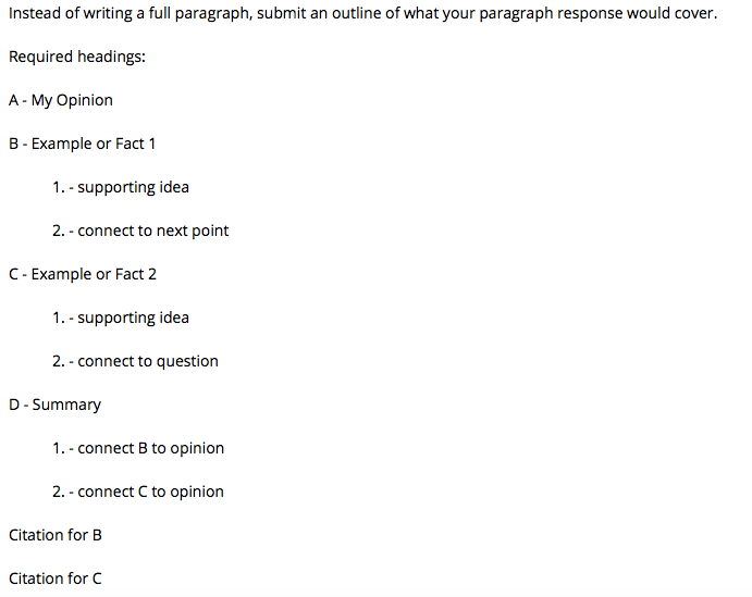 Solved Respond To Question In Outline Format And Please Chegg Com