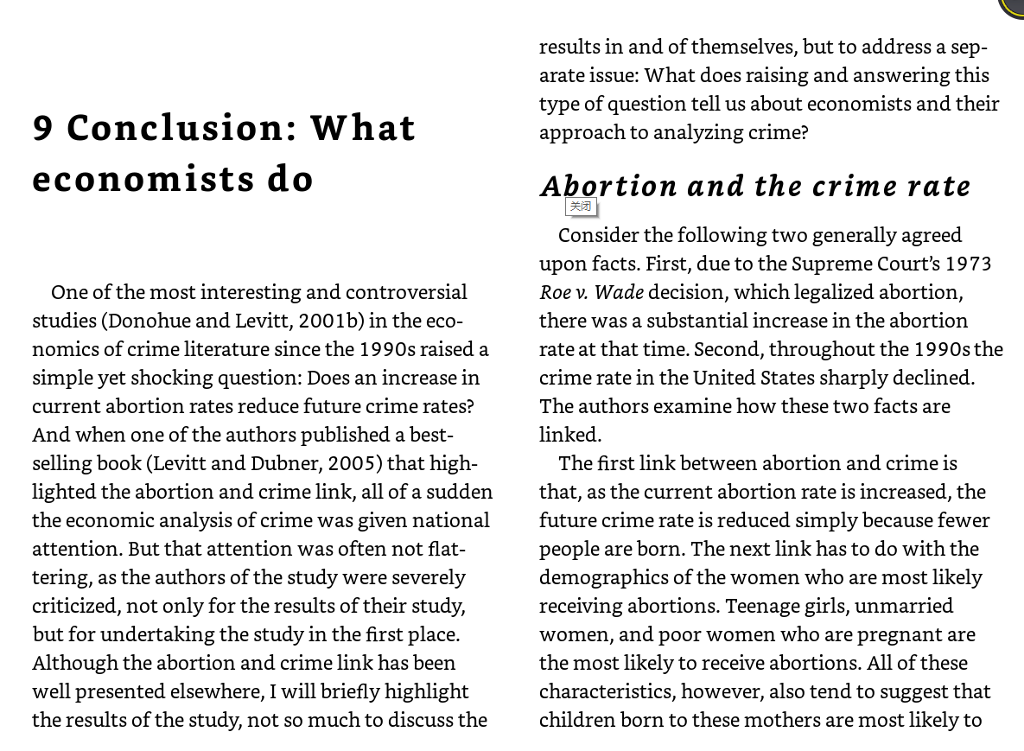 abortion summary essay