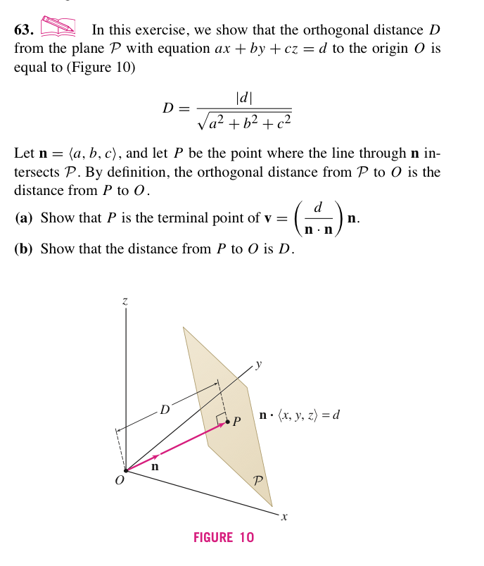 Solved 63 In This Exercise We Show That The Orthogonal Chegg Com