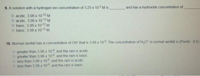 ♍ Which of the following compounds is an arrhenius base