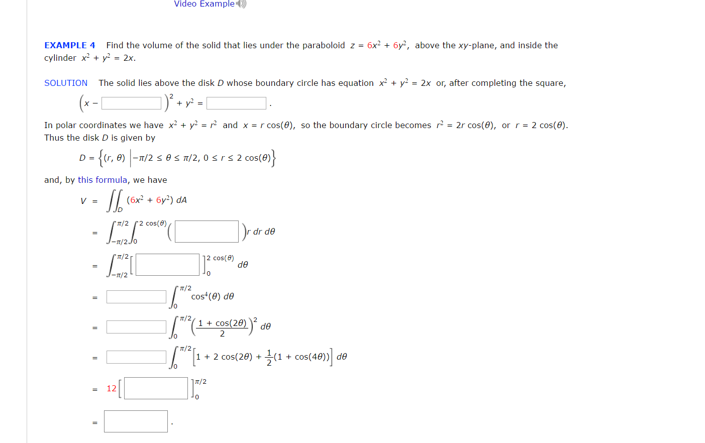 Solved Find The Volume Of The Solid That Lies Under The P Chegg Com