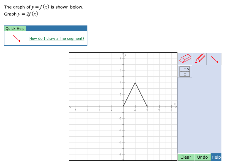 Solved The Graph Of Y F X Is Shown Below Graph Y 2f X Chegg Com