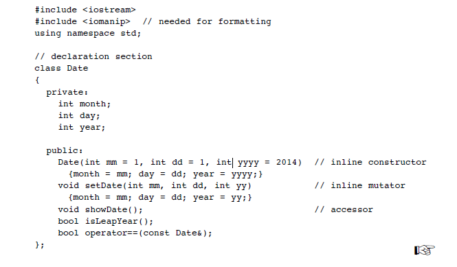 Overloaded Insertion Operator Example in C++ 