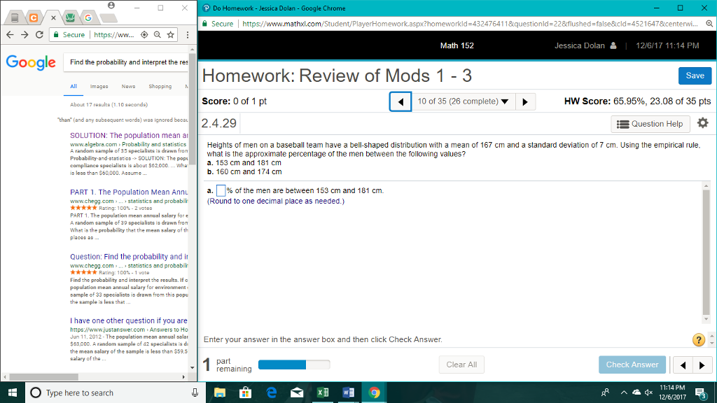 Solved Do Homework Jessica Dolan Google Chrome 숲 Sec Chegg Com