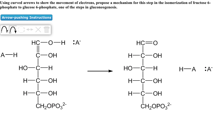 glucose 6 phosphate to fructose 6 phosphate mechanism