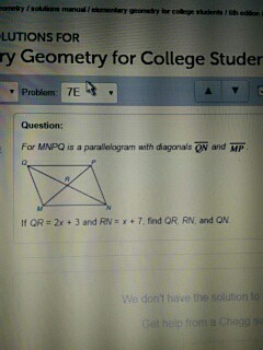 college geometry help
