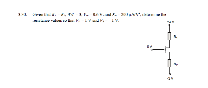 Solved 3 30 0 M A V Determine The Given That R R2 W Chegg Com