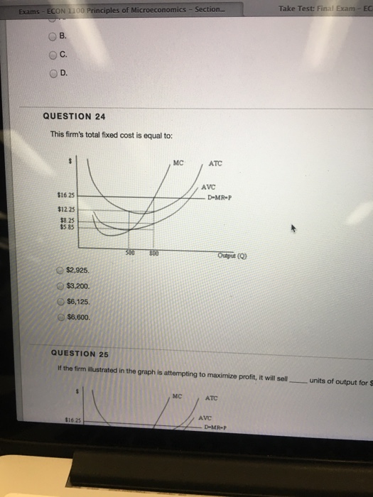 Solved: Https Learn.unt.edu Take Test: Final Exam ECON 110... | Chegg.com
