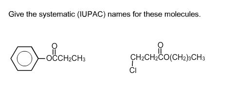 Give The Systematic Iupac Names For These Chegg  Give The Systematic Iupac Names For These Chegg