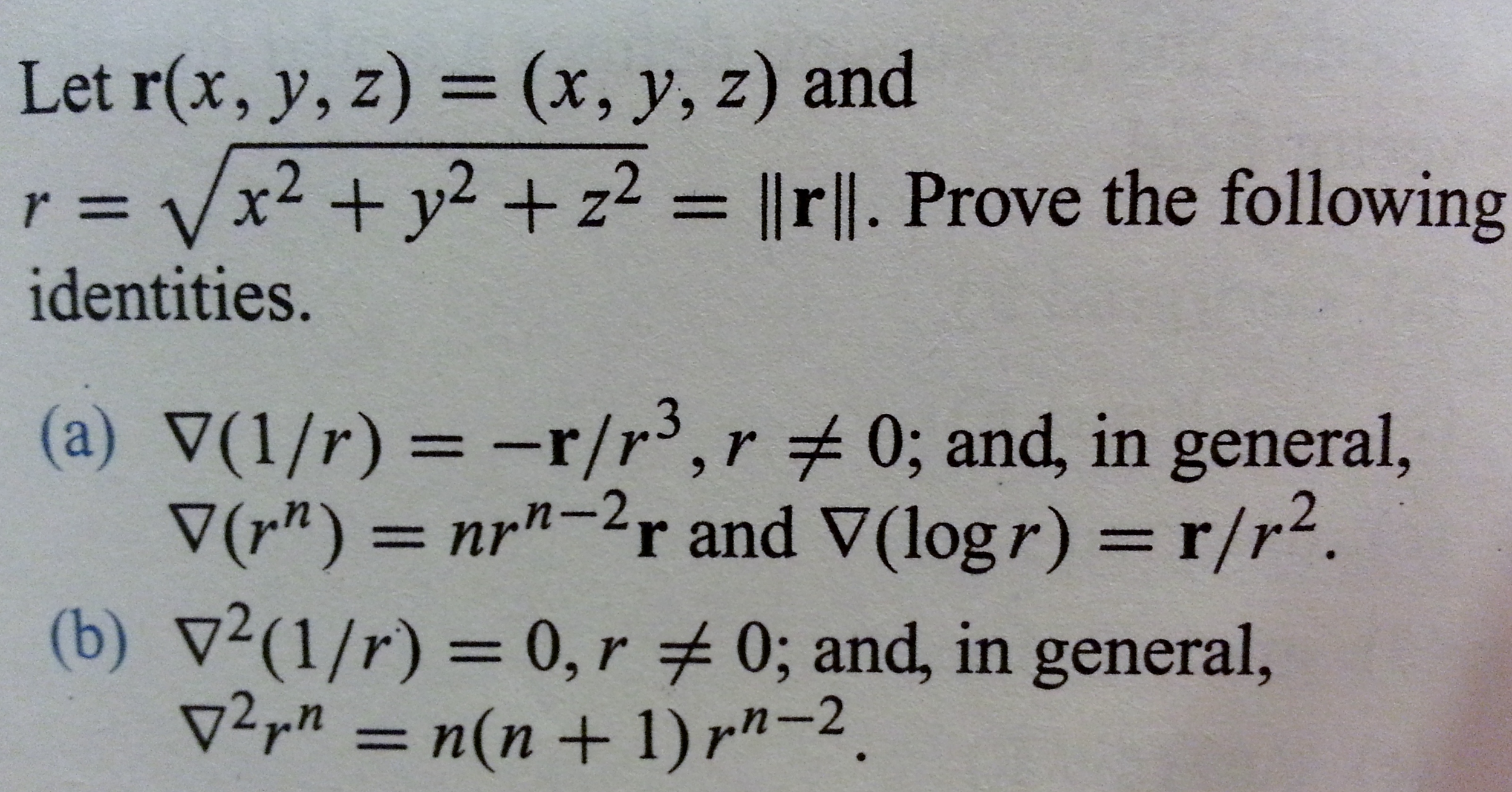 Solved Multi Variable Calculus Vector Valued Functionslet Chegg Com