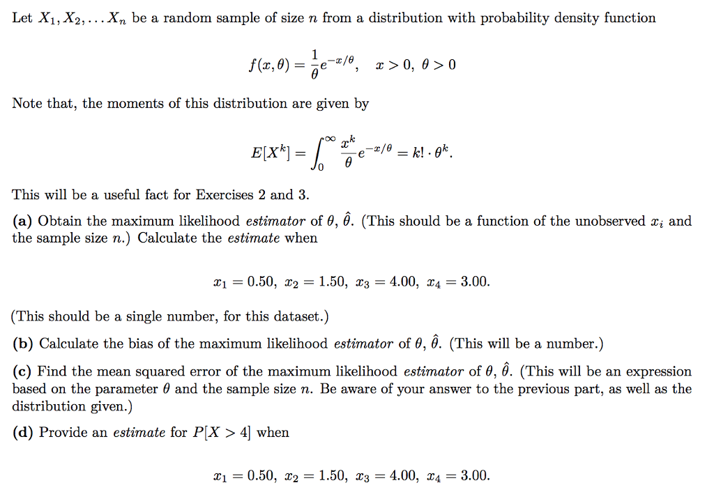 Error while fetching metadata with correlation. Density function of z=x-y. random.sample. mean squared error of estimator. the first moment of the distribution of a random variable is known as:.