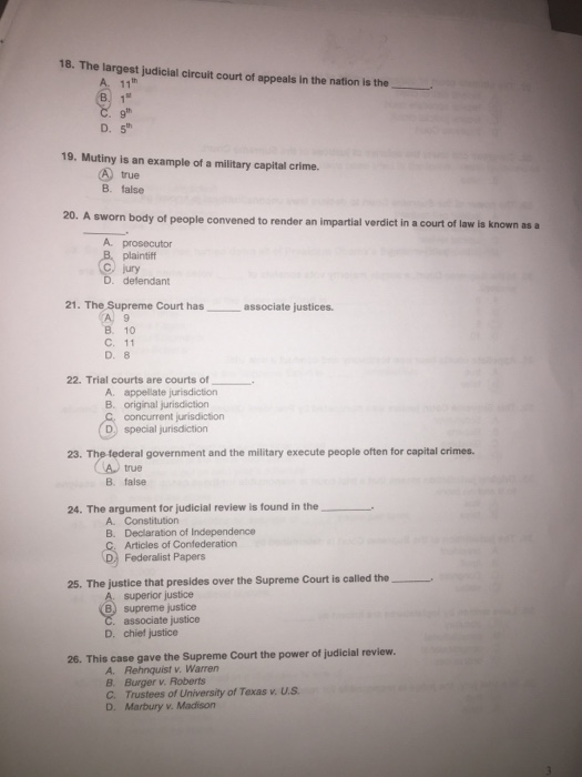 the supreme court is a trial court true or false