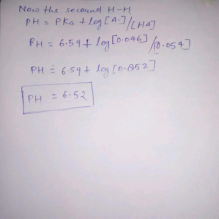 Question & Answer: To the nearest hundredths, what is the pH at the end of an enzyme-catalyzed reaction..... 2