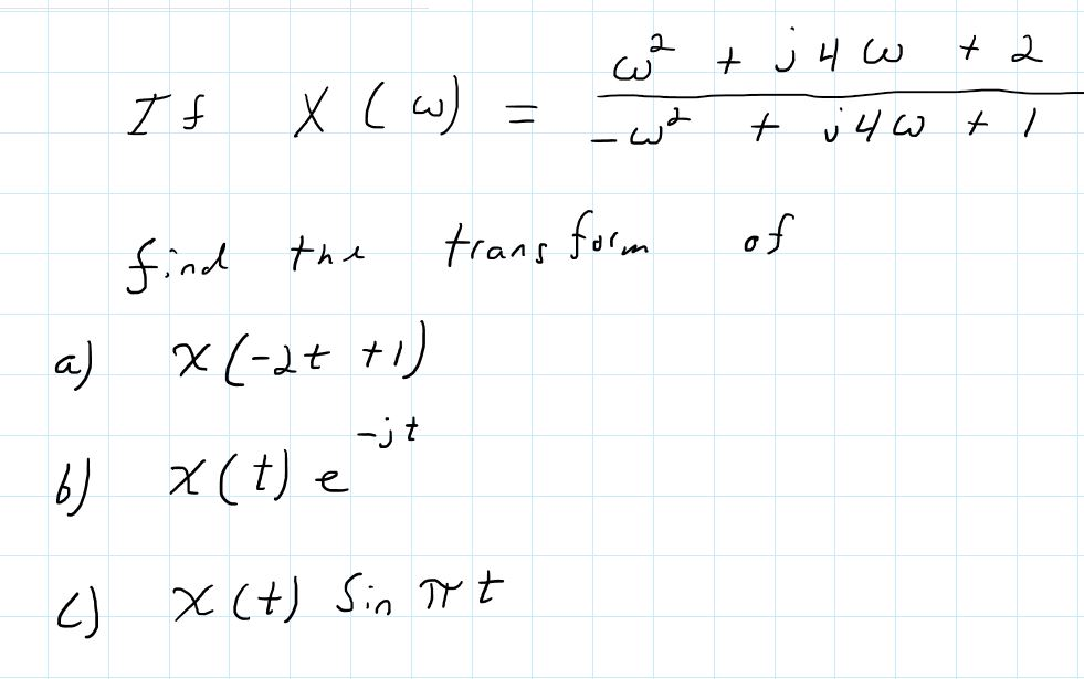 If X W W 2 J 4 W 2 W 2 J 4 W 1 Find T Chegg Com