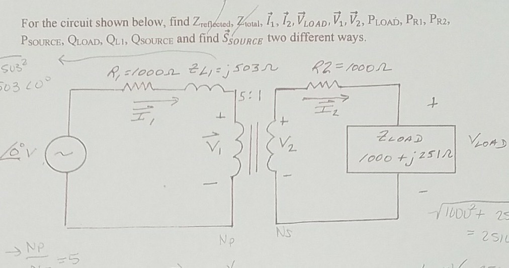 For The Circuit Shown Below Find Zrene U D Zatals Chegg Com