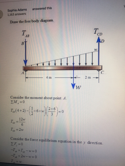 Solved Why Take 2 3 Of The Triangular Base And Not 1 3 Chegg Com