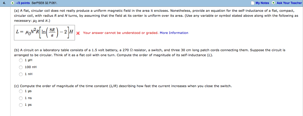 Solved A A Flat Circular Coil Does Not Really Produce A Chegg Com