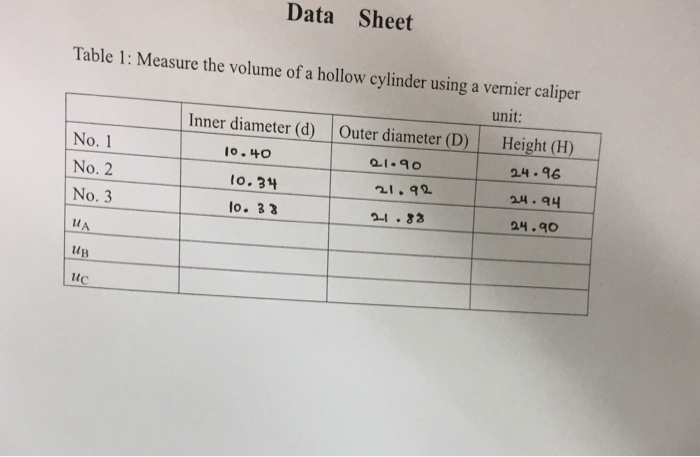 how to measure diameter using vernier caliper