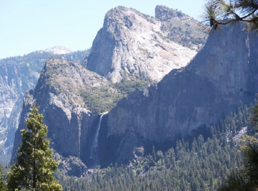 Solved Question 6 How Far Does The Water In Bridalveil Chegg Com
