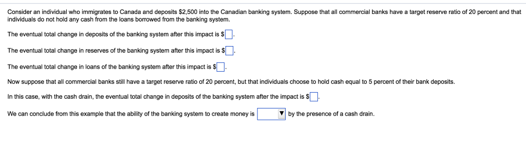 Solved Consider An Individual Who Immigrates To Canada An
