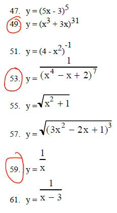 Y 5x 3 5 Y X 3 3x 31 Y 4 X 2 1 Y Chegg Com