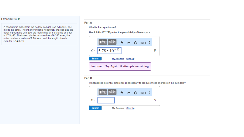 A Capacitor Is Made From Two Hollow Coaxial 75+ Pages Explanation Doc [2.3mb] - Latest Update 