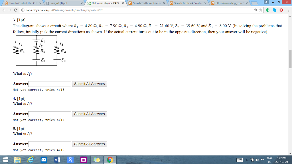 Solved Questions 3 4 And 5 Please I Asked This Question Chegg Com