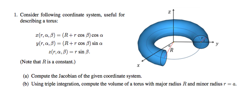 Solved Consider Following Coordinate System Useful For D Chegg Com