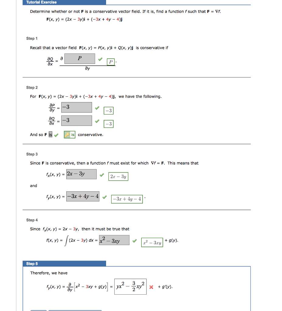 Solved Tutorial Exercise Determine Whether Or Not F Is A Chegg Com