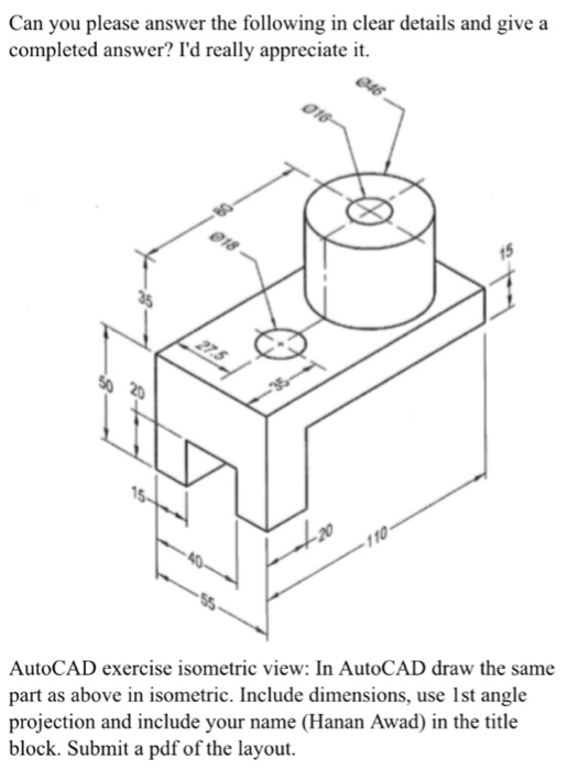 isometric drawing exercises pdf