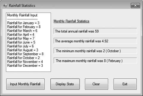 array visual basic