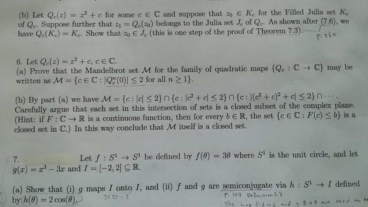 Solved This Is About Mandelbrot Set From The Course Nam Chegg Com