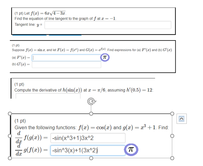 Solved Find The Equation Of Line Tangent To The Graph Of Chegg Com