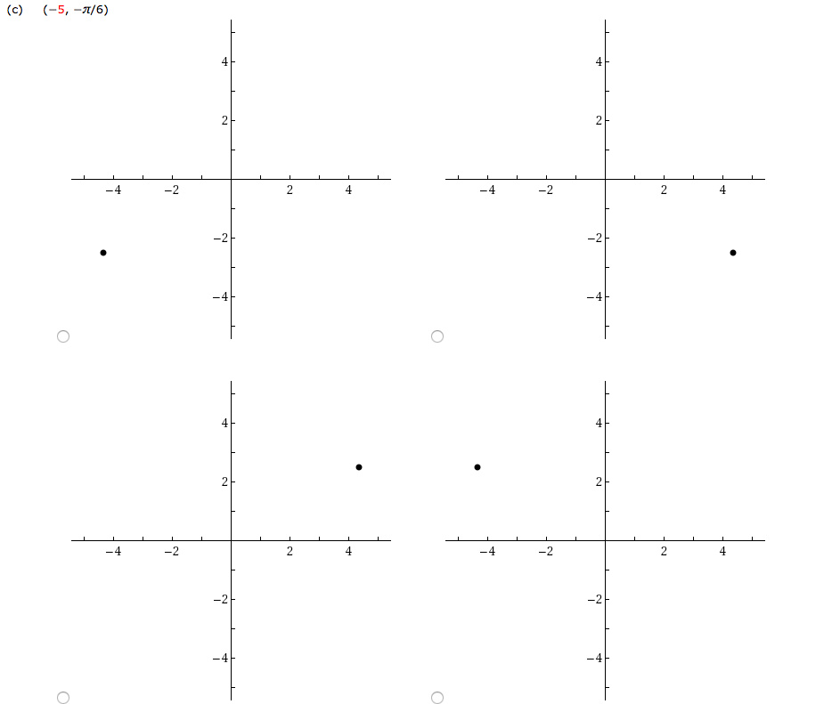 Solved: Plot The Point Whose Polar Coordinates Are Given Solved: Plot The Point Whose Polar Coordinates Are Given