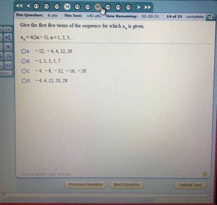 Solved Give The First Five Terms Of The Sequence For Which Chegg Com