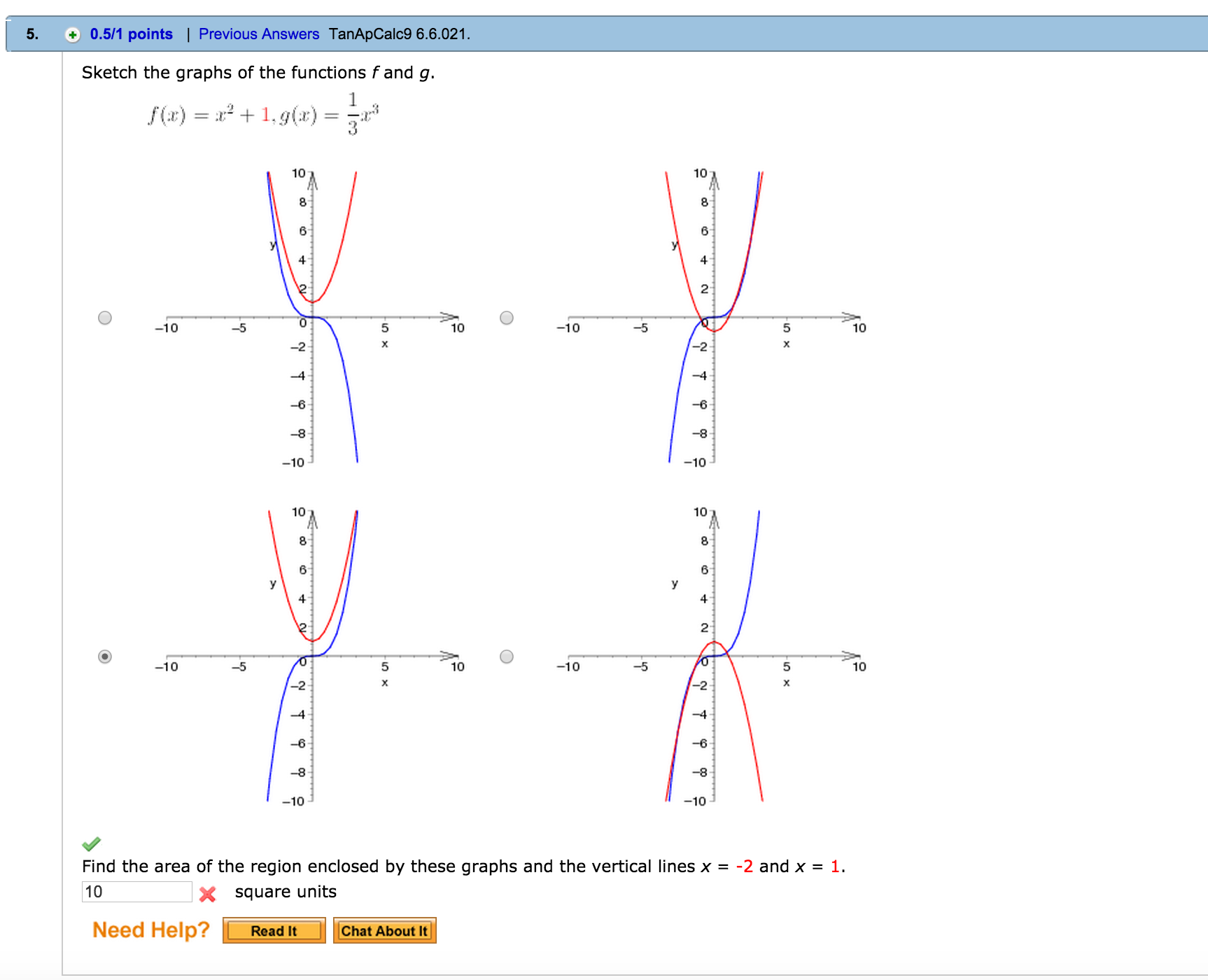 Sketch The Graphs Of The Functions F And G F X Chegg Com