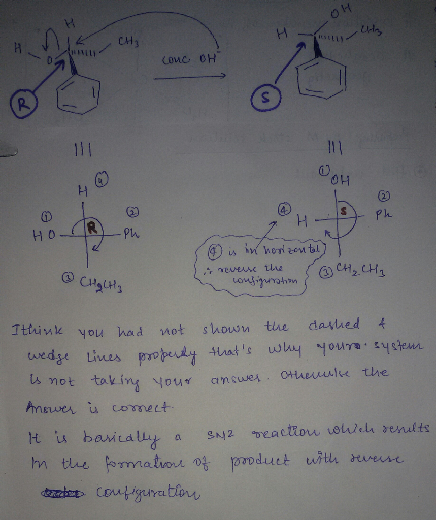 Question & Answer: Can someone please show the major organic substitution product for the above problem? I..... 1