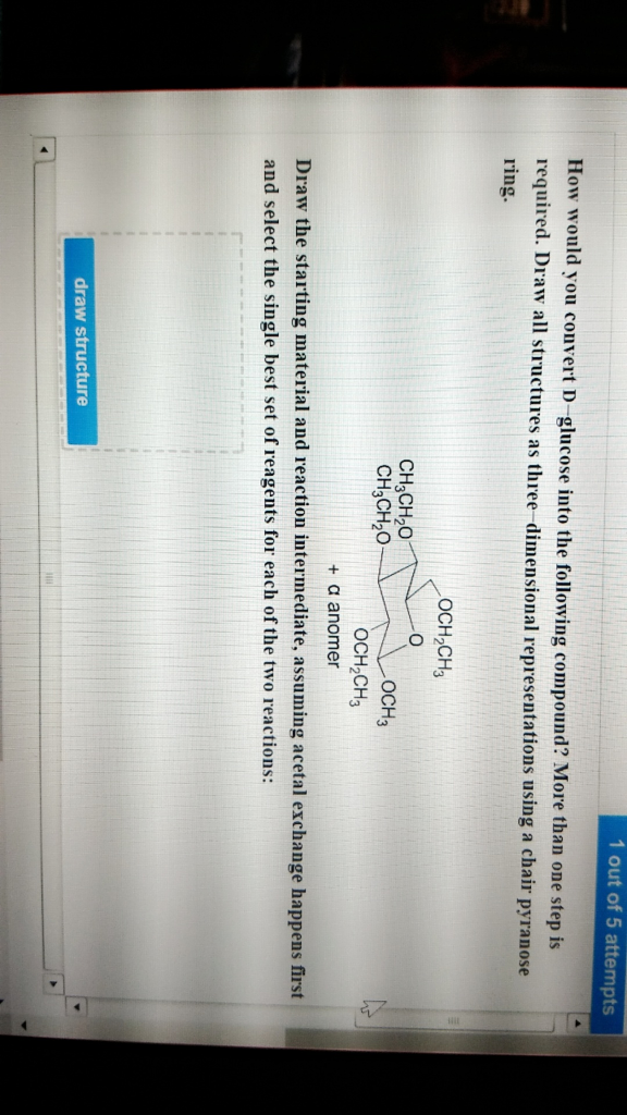 Following You Into The ... Convert D-glucose Solved: How Would