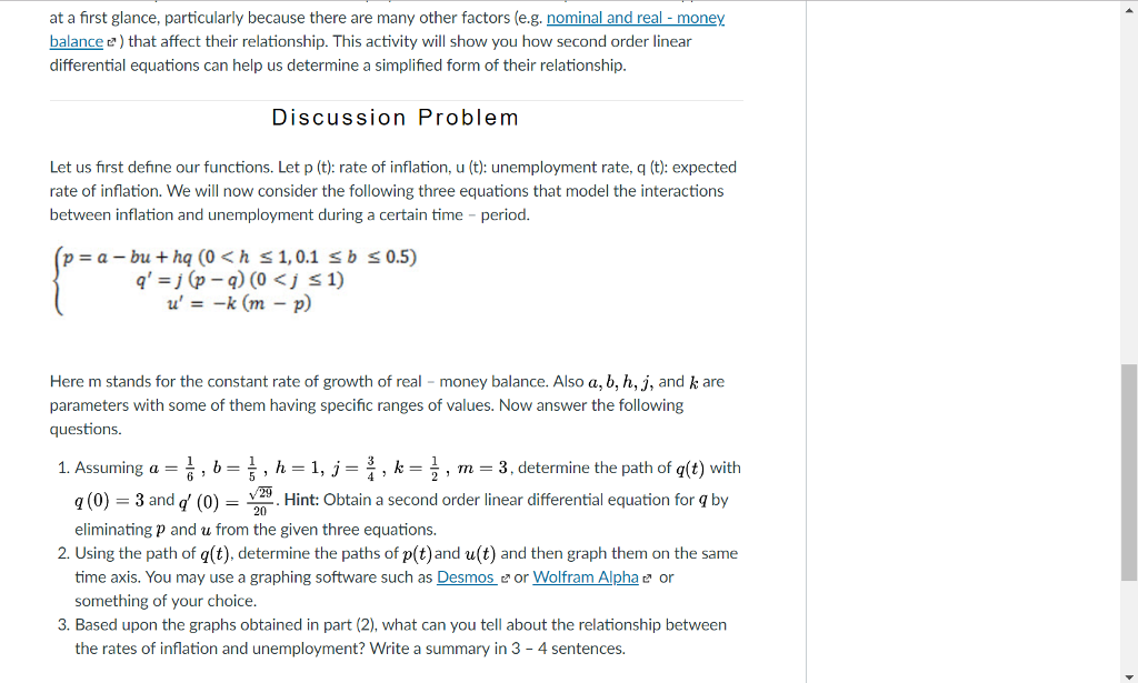 Solved Let Us First Define Our Functions Let P T Rate Of Chegg Com