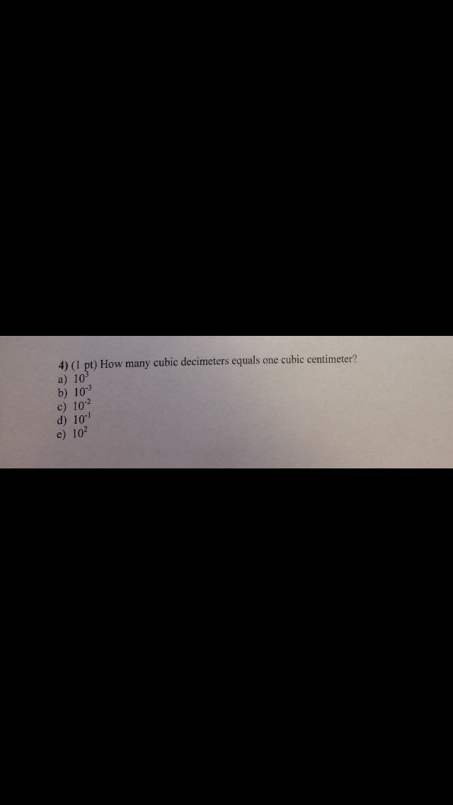 10 cm equals how many decimeters