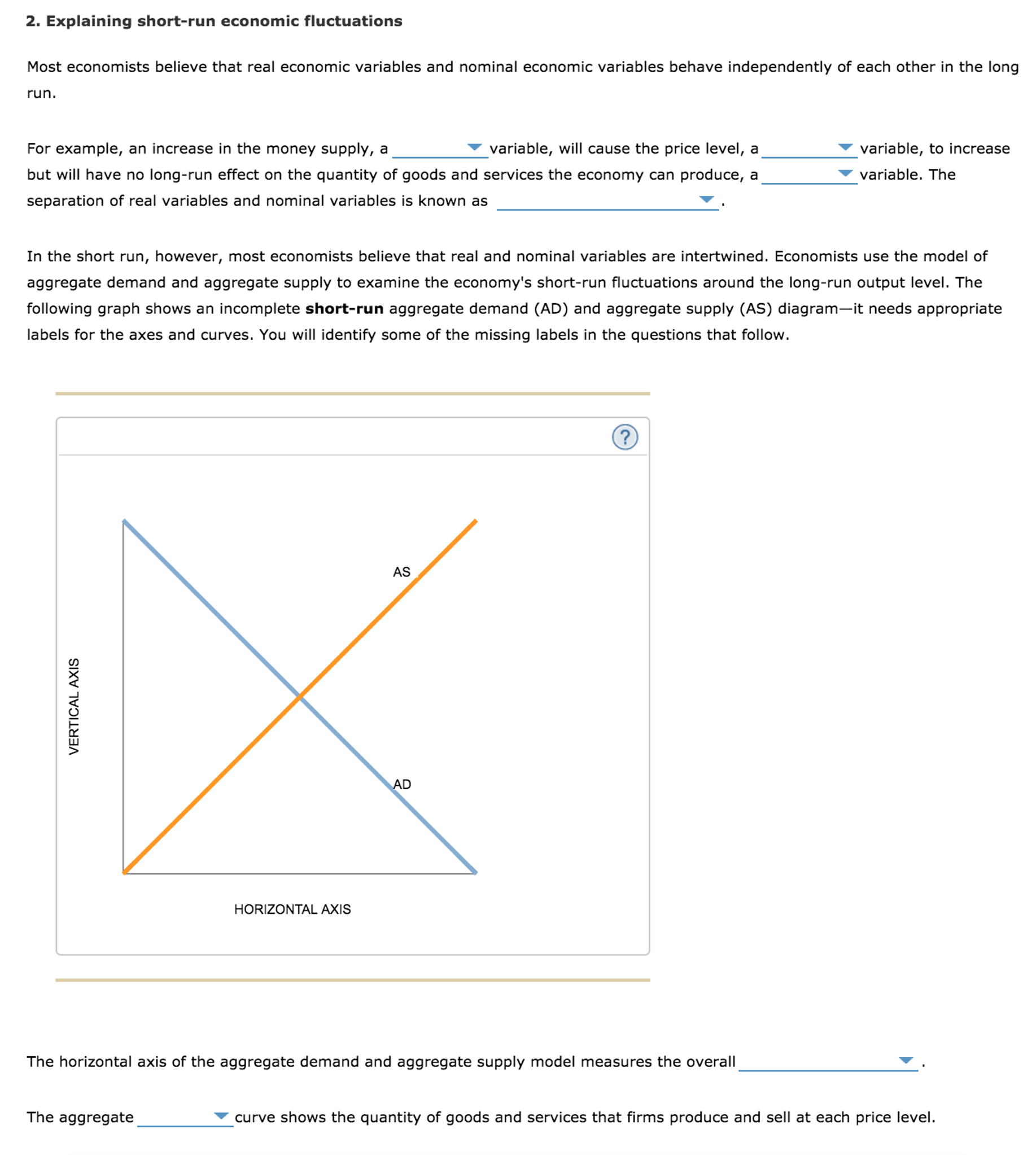 Explaining Short Run Economic Fluctuations Most Chegg Explaining Short Run Economic Fluctuations Most Chegg